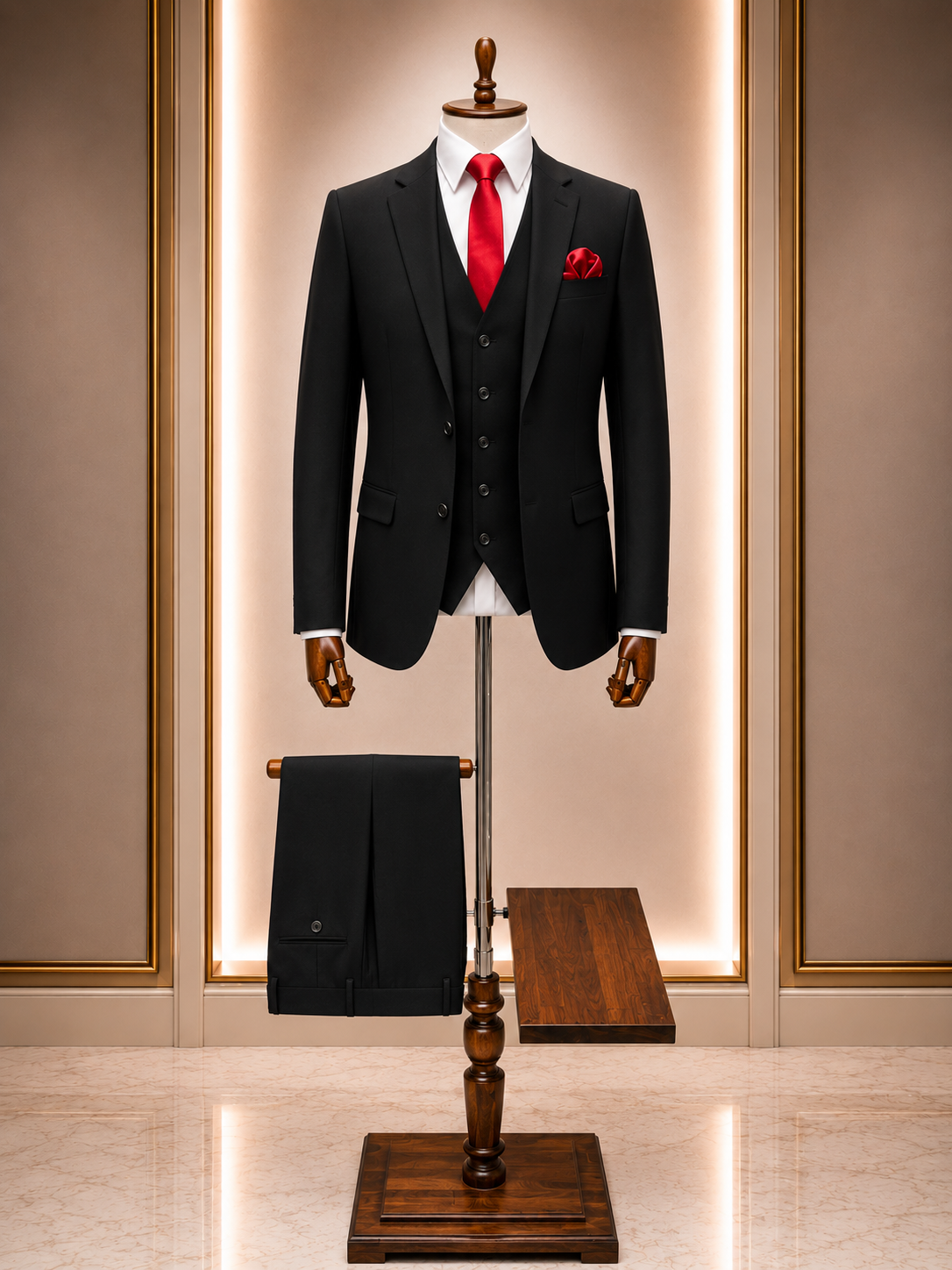 Costume 3 Pieces Noir